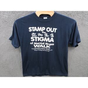 STAMP OUT THE STIGMA OF MENTAL ILLNESS Mentally Ill XL T-shirt NAMI LOUISVILLE